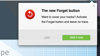 Illustration for article titled Firefox's New "Forget" Button Will Erase Just Enough of Your History